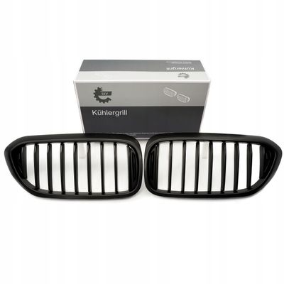 Grill bmw pojedyncza listwa, czarny mat, bmw 5 g30 - SKV ESEN 66SKV199