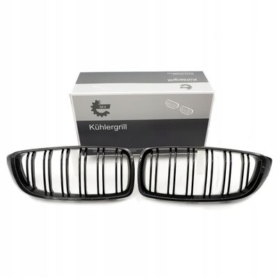 Grill bmw podwójna listwa, kolor carbon, bmw 4 f32 - SKV 66SKV151