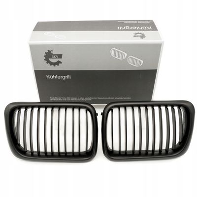 Grill bmw pojedyncza listwa, czarny mat, bmw 3 e36 facelift - SKV 66SKV051