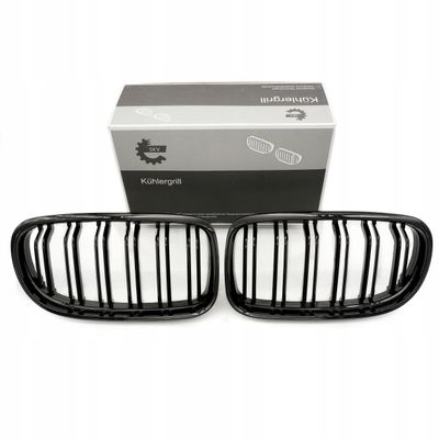 Grill bmw podwójna listwa, czarny połysk, bmw 3 e90 facelif… - SKV 66SKV099