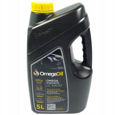 Olej omega 5w-30 5l synthetic lc - OMEGA OIL OLEOMELC5L