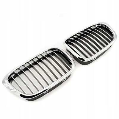 Grill bmw pojedyncza listwa, chrom, bmw 5 e39 - SKV ESEN 66SKV159