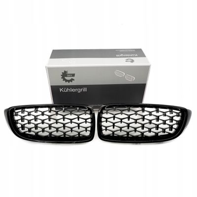 Grill bmw diament, czarny połysk, bmw 4 f32 - SKV ESEN 66SKV154