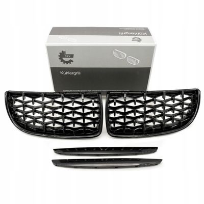 Grill bmw diament, czarny połysk, bmw 3 e90 - SKV 66SKV093