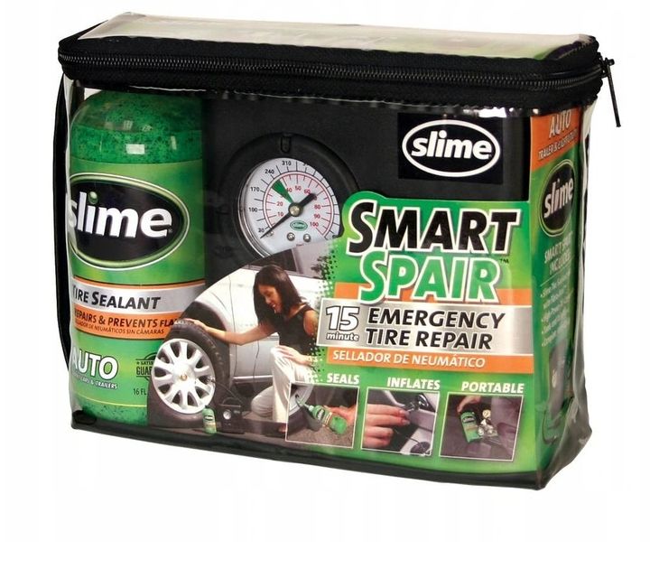 SLIME Zestaw Smart Spair CRK0305-IN ( Uszczelniacz + Kompresor) - SLIME 75-007