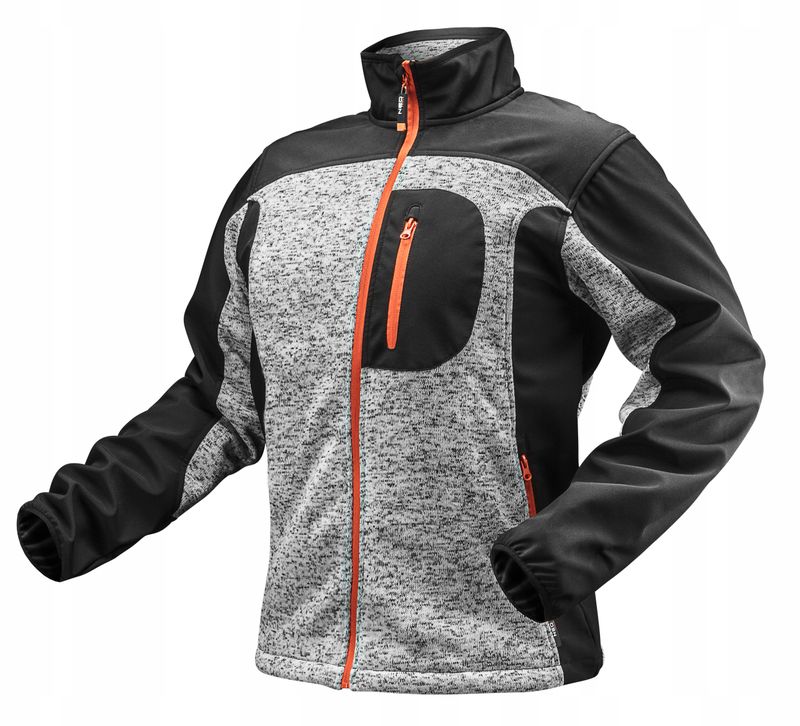 Bluza dziana wzmacniana tkanina softshell - NEO TPX81-555-L