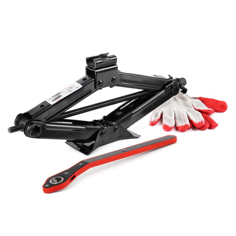 Podnośnik samochodowy trapezowy lewarek 1,5T 1500 kg - AMIO AMI02478