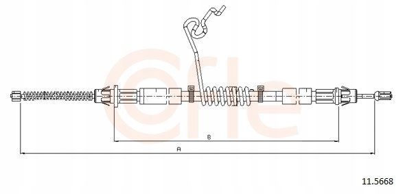 Linka h-ca pr ford transit 03- fwd - COFLE 11.5668