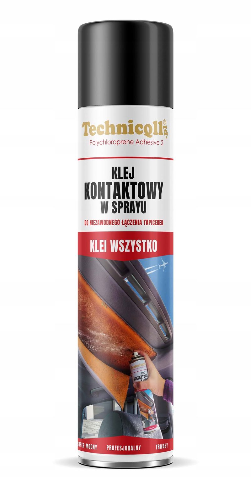 Klej kontaktowy spray 300ml - TECHNICQLL TCHR-225