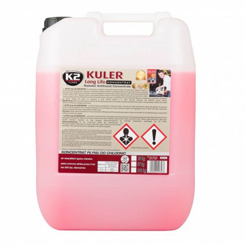 Płyn do chłodnic kuler 23kg konc czerwon - K2 MELLE MELW416C