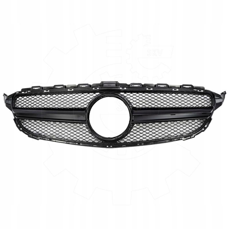 Grill amg,  czarny połysk, bez kamery, mercedes c-klas… - SKV ESEN 66SKV523