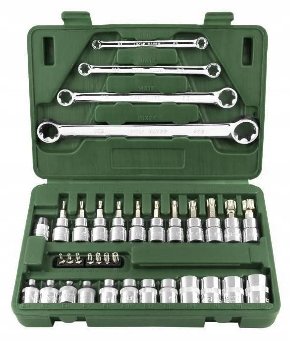 Zestaw 35 czesci torx 1/4 3/8 - SATA SAT09010