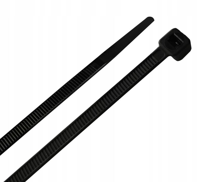 Opaska kablowa czarna 300 x 7,6 opa.100s - LICENT LICCTUV76300