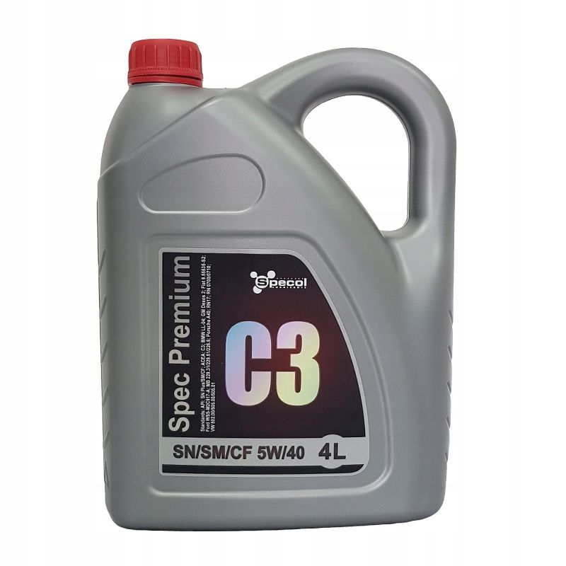 Olej specol 5w-40 spec premium c3 4l OLESPE101982