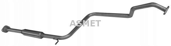 Tłumik układu wydechowego przód - ASMET ASM14.026