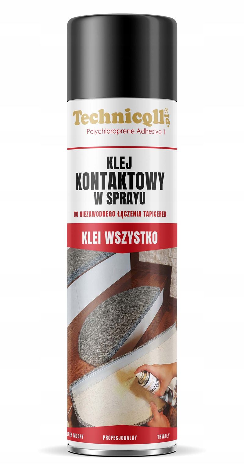 Klej kontaktowy spray 500ml - TECHNICQLL TCHR-628