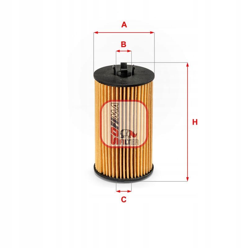 Filtr oleju - SOFIMA S5225PE
