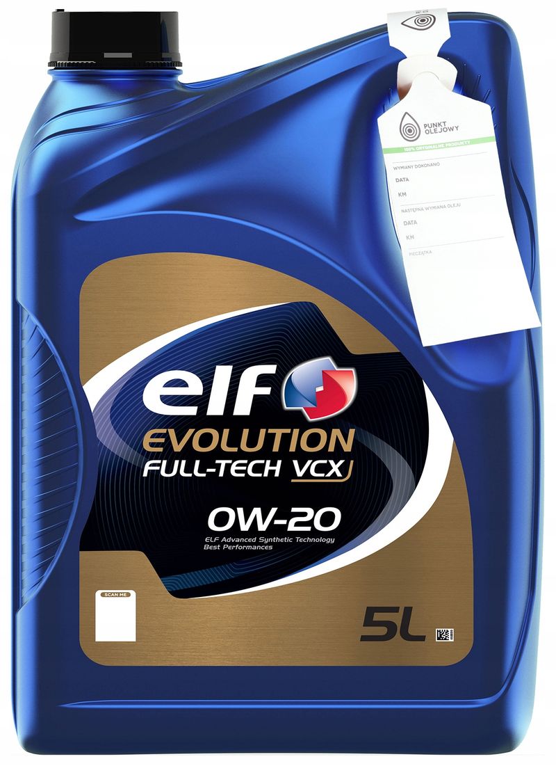 Oleje i smary - ELF EVO FULLTECH VCX 0W20 5L