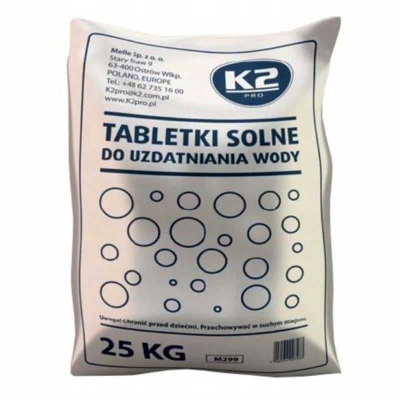 K2-sol tabletkowana do uzdatniania 25kg - K2 MELLE MELM299