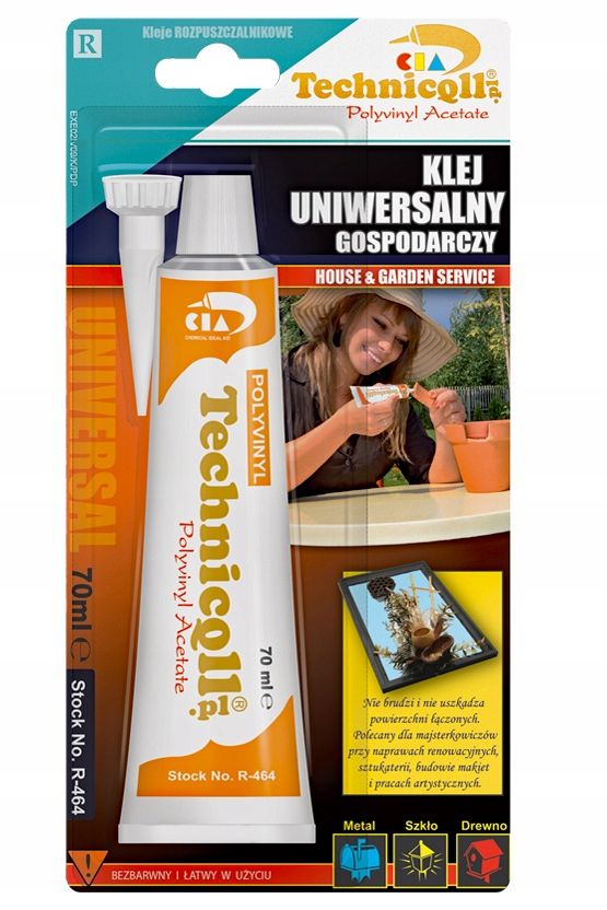 Klej gospodarczy 70ml - TECHNICQLL TCHR-464