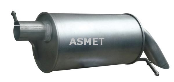 Tłumik układu wydechowego tył - ASMET ASM07.238
