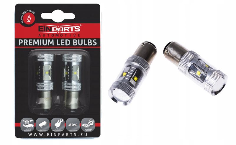 Zarowka 12v 1157 p21w/5w 6cree led 30w - EPL79