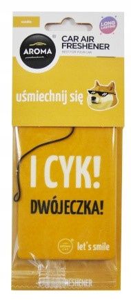 Zapach aroma car cellulose let's smile c PARMTMC106638