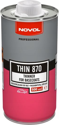 Novol-thin870 rozcienczalnik do baz 0.5l NOV32141