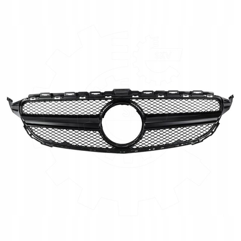 Grill amg, czarny połysk, bez kamery, mercedes c-klasa… - SKV ESEN 66SKV534