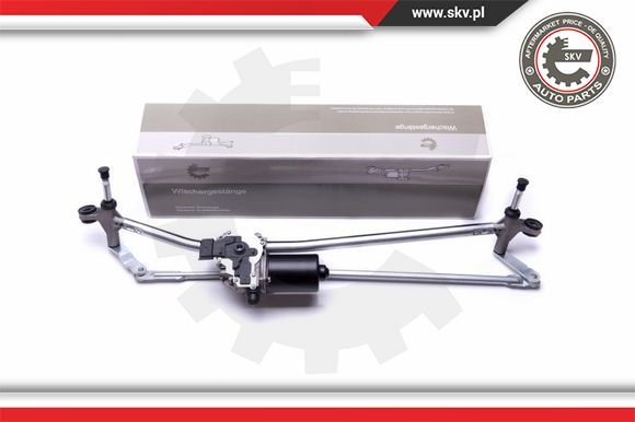 Mechanizm wycieraczek przód z silnikiem - SKV ESEN 05SKV097