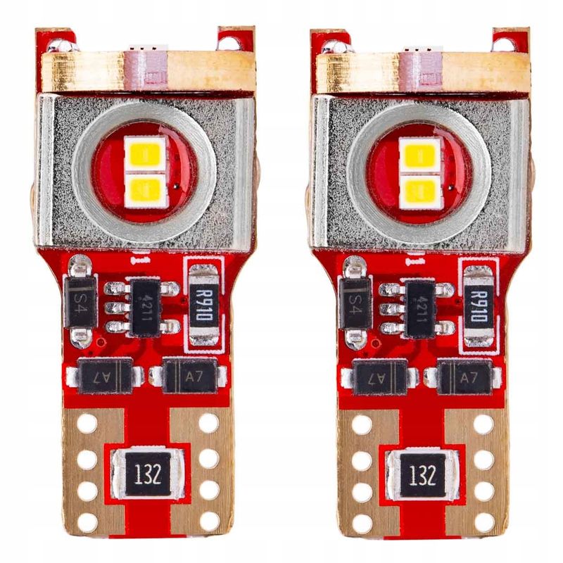 Żarówki LED CANBUS 2016 6SMD T10 W5W W10W - AMIO AMI02802