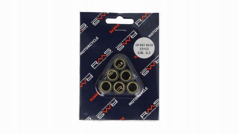 Rolki wariatora moto. skuter 15x12x4,6g 6szt. - RMS 10 041 0430