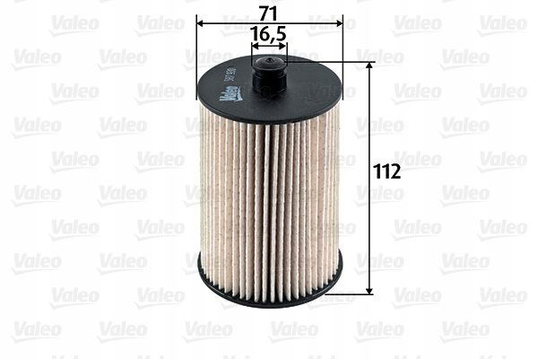 Filtr paliwa wkład diesel - VALEO 587930