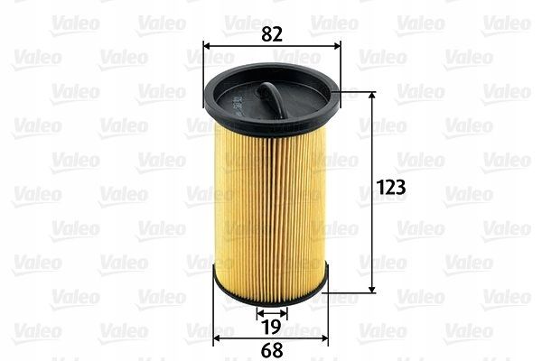 Filtr paliwa wkład diesel - VALEO 587921