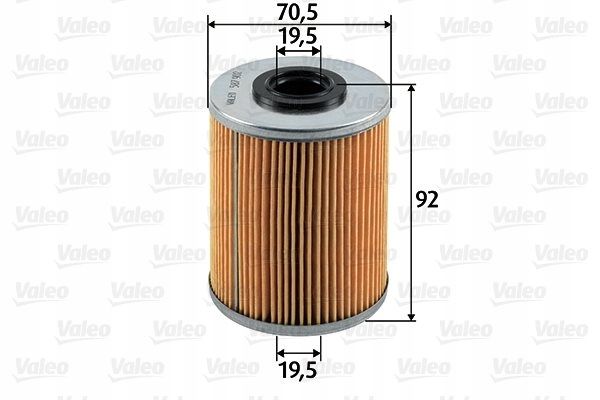Filtr paliwa wkład - VALEO 587902