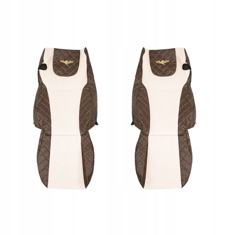 Pokrowce na fotele - F-CORE F-CORE FX07 BROWN