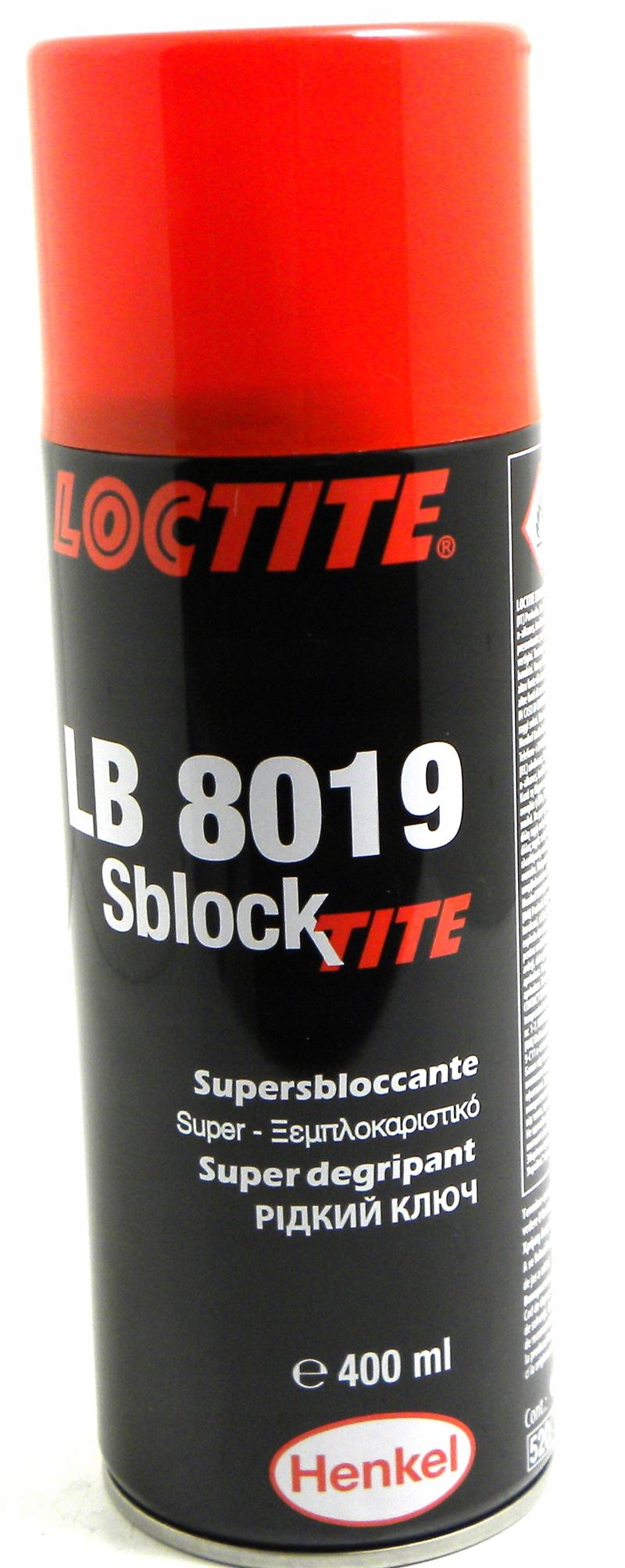 Odrdzewiacz luzujacy zapieczone elementy - LOCTITE LOCLB8019