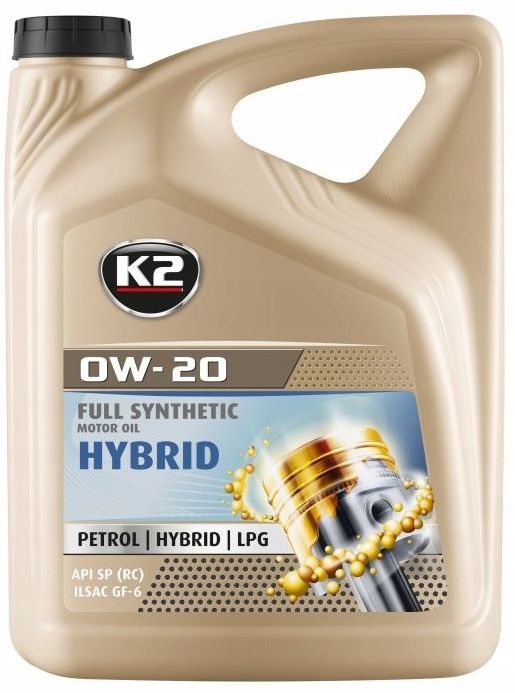 Olej k2 0w-20 hybrid 5l - K2 MELLE MELO0525E