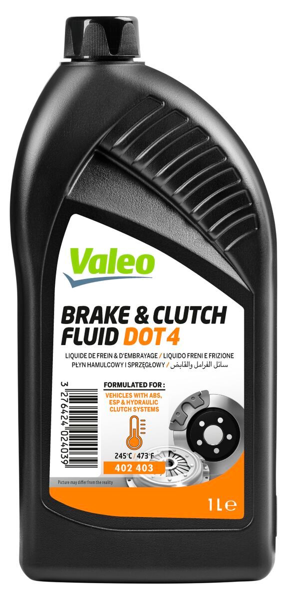 Płyn hamulcowy.dot-4 1l - VALEO 402403