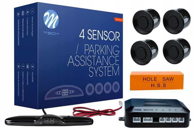 Zestaw czujników parkowania - M-TECH MMT O158 CP24B