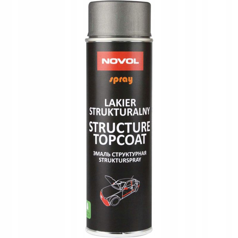 Novol-spray structure topcoat anthracite NOV34512