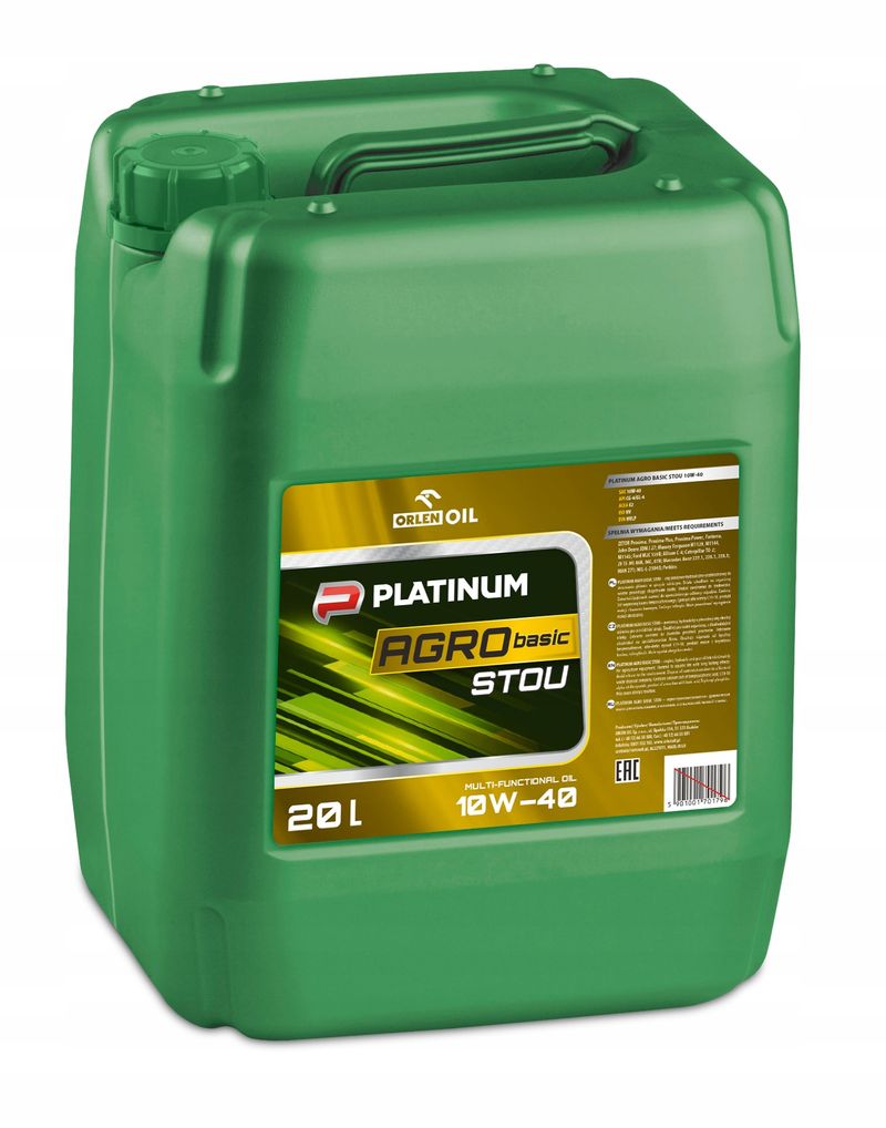 Oleje i smary - ORLEN PLATINUM BASIC STOU 10W40 20L