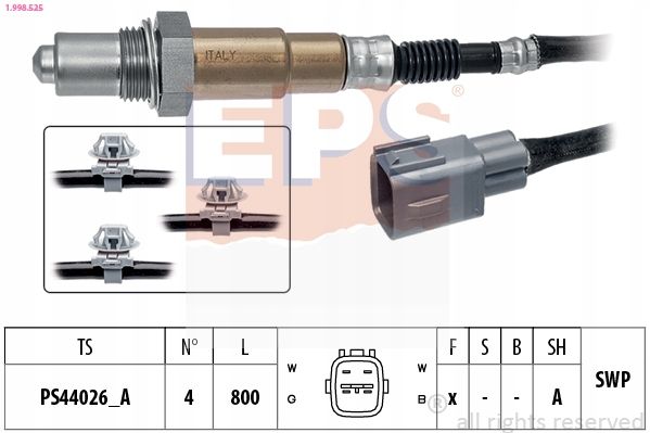 Sonda lambda - EPS 1.998.525