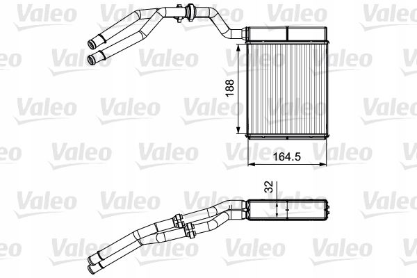 Nagrzewnica - VALEO 811515