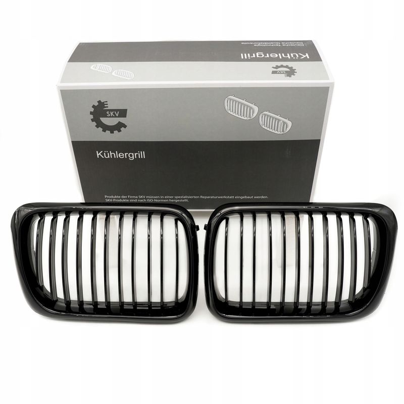 Grill bmw pojedyncza listwa, czarny połysk, bmw 3 e36 facel… - SKV 66SKV049