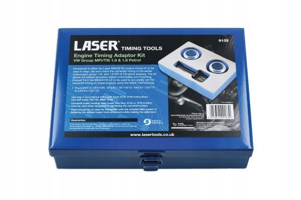 Blokada rozrzĄdu adapter do lsr 8824 - dla vw 1.0, 1.6 … - LASER TOOLS 9133