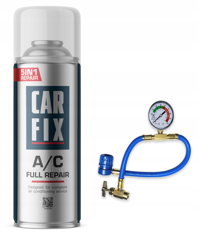 Zestaw carfix a/c r1234yf pro 5w1 400ml CFIZ_5YFN