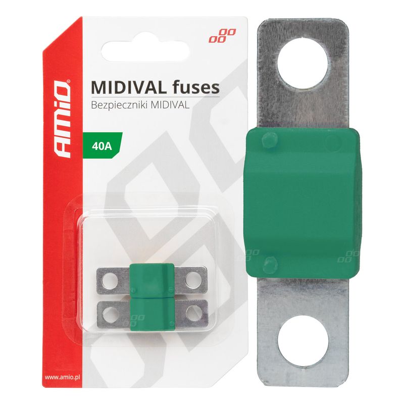Zestaw bezpiecznikow midival mta 2 s - AMIO AMI03474