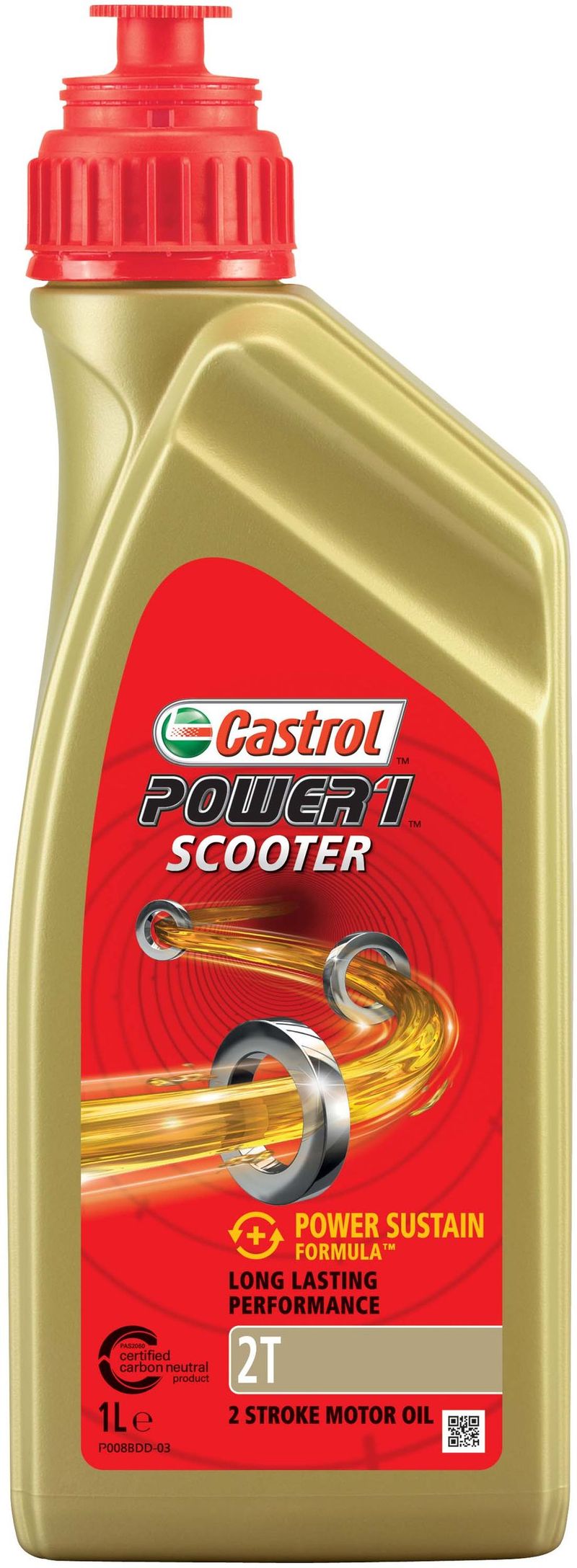 Olej castrol power 1 scooter 2t 1l CASPOWER2T1