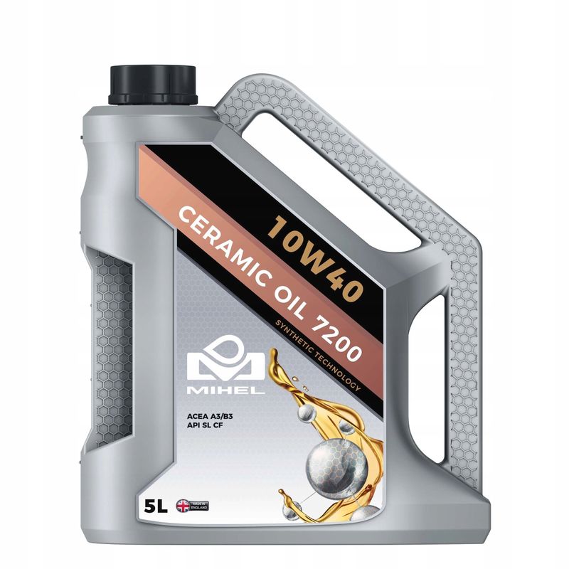 Olej mihel ceramic 7200 10w-40 5l a3/b3 MIHCO72005